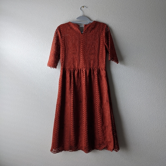 Tea n rose dress - Picture 3 of 7